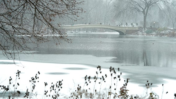 Snow showers expected Thursday in NYC; slick evening commute possible